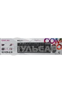 Комплект клавиатура + мышка Defender MILAN C-992 RU черный