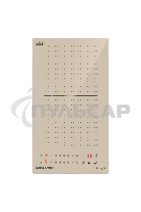 Индукционная варочная панель Maunfeld CVI292S2FBG Inverter независимая, бежевый