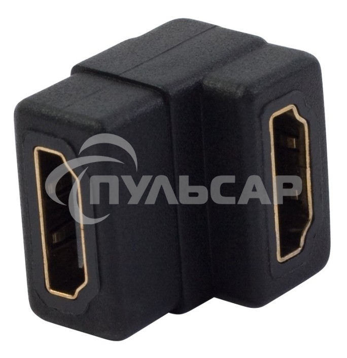 Адаптер аудио-видео HDMI (f)/HDMI (f) черный