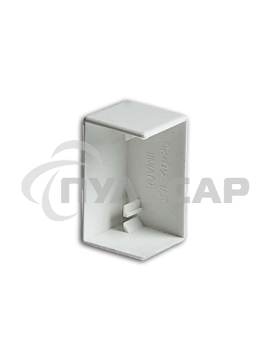 Заглушка 40х25 белый Рувинил ЗГЛ-40х25