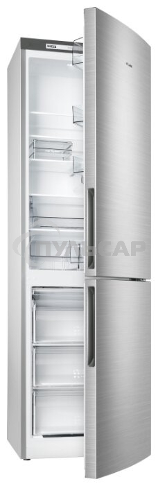 Холодильник Atlant ХМ-4624-141 нержавеющая сталь двухкамерный 228/119л морозилка снизу