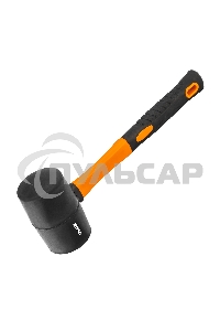 Киянка резиновая, 680г, черная резина, фибергласовая рукоятка Sparta