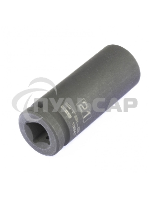 Головка ударная удлиненная шестигранная, 21 мм, 1/2