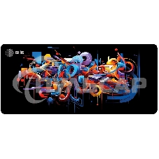 Коврик для мыши Cactus Graffiti 900x400x2мм (CS-MP-PRO10ХXL)