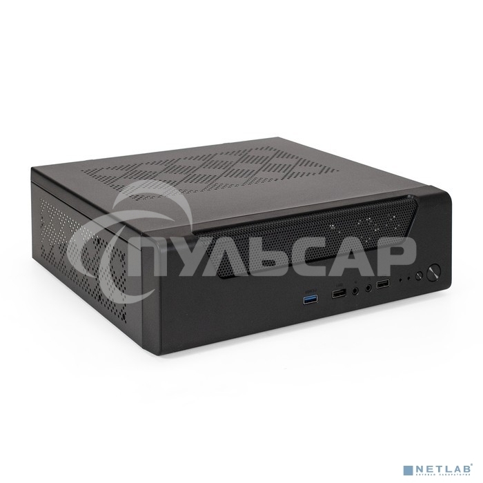Компьютерный корпус Desktop ExeGate FL-102-TPS350 (mini-ITX, БП TPS350 с вент. 8см, 2*USB + 1*USB 3.0, аудио, черный)