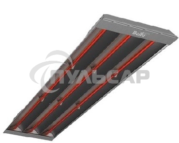 Обогреватель инфракрасный Ballu BIH-T-3.0 серый, 3000 Вт, 30 м2