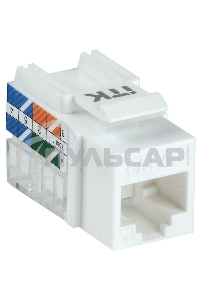 Модуль Keystone Jack кат. 5E UTP 110 IDC 90 град. CS1-1C5EU-11 ITK