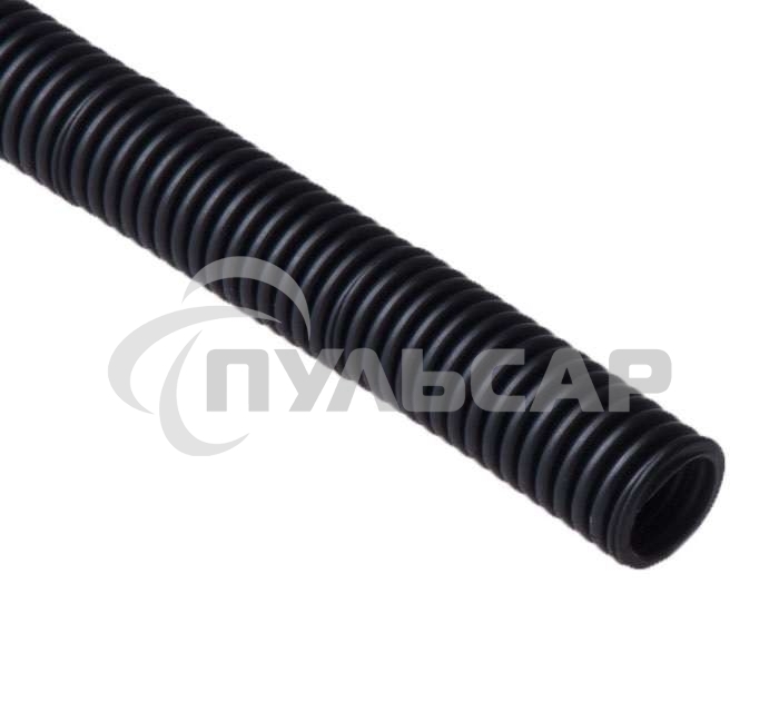 Труба гофрированная ПНД d25мм легкая с зондом черный (уп.20м) Рувинил 22501(20)