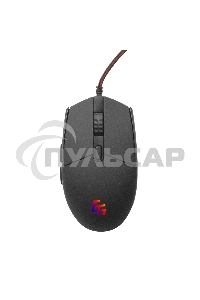 Мышь проводная ExeGate SL-9066 черный, 2400 dpi, USB, кнопки - 6