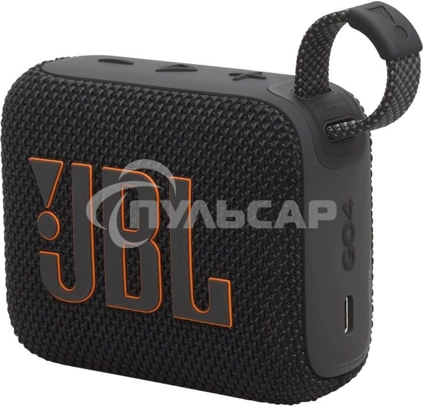 Портативная акустика JBL GO 4, черный