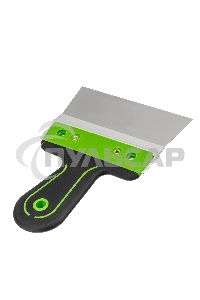 Шпатель фасадный, нержавеющая сталь Сибртех 420S45, 150 мм, 2-компонентная ручка