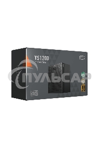 Блок питания PCCooler P5-YS1200-G1F черный 1200W 80 PLUS Gold, 135мм, модульный, черный