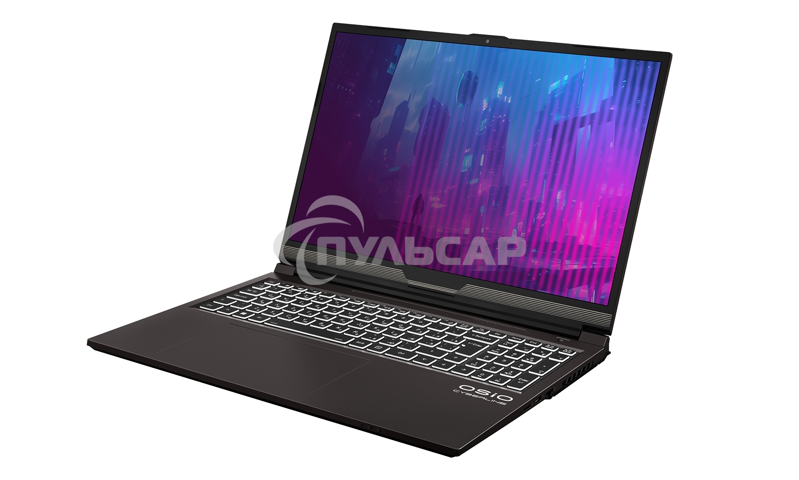 Ноутбук Osio CyberLine C160i-002 коричневый Core i5 12600H 16Gb SSD 512Gb NVIDIA GeForce RTX 4050 6Gb 16