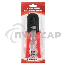 Монтажный инcтрумент Gembird T-568 Универсальные клещи для обжима и разделки кабеля RJ-11 (6p4c/6p2c), RJ-12 (6p6c), RJ-45 (8p8c) 