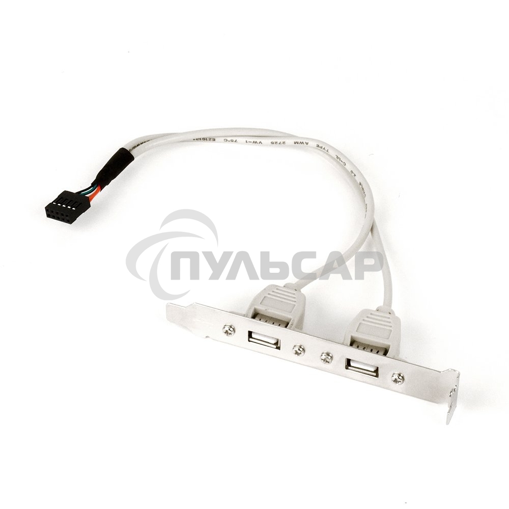 Планка в сист. блок на 2 USB2,0, Gembird 