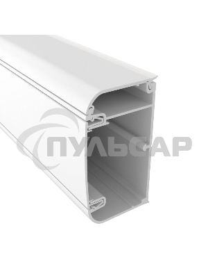 Кабель-канал 90 х 50 мм, с перегородкой, боковой и фронтальной крышками (2 метра) Dkc 09500