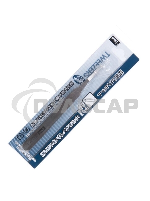 Пинцет прямой Goot TS-13 нерж.сталь (закругленный) антимагнитный, Япония