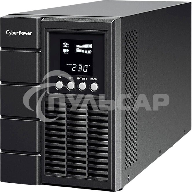 Источник бесперебойного питания CyberPower OLS1000E 1000VA/900W USB/RJ11/45/SNMP (4 IEC)