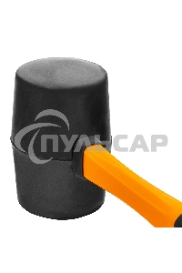 Киянка резиновая, 680г, черная резина, фибергласовая рукоятка Sparta