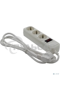 Сетевой фильтр ExeGate EX221178RUS SP-3-1.8W (3 розетки, 1.8м, евровилка, белый)