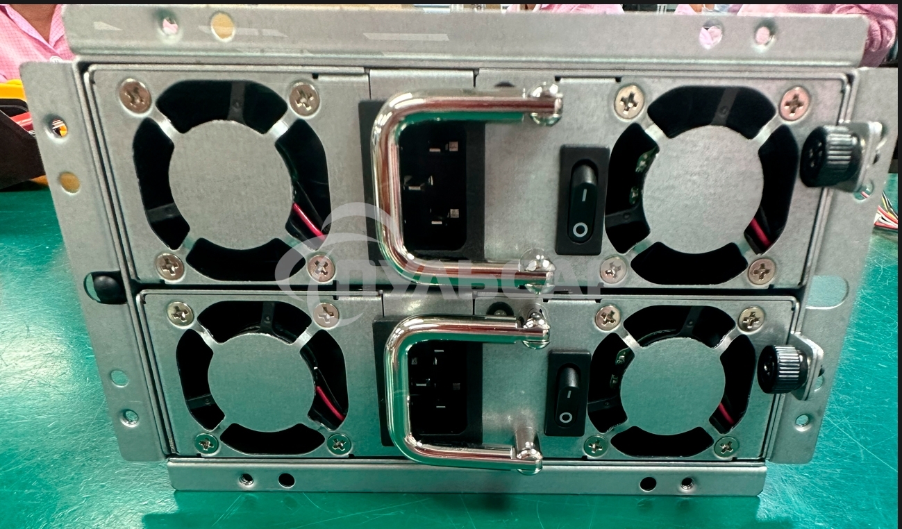 Блок питания серверный Server power supply Qdion Model R2A-MV0400 P/N:99RAMV0400I1170111 ATX Mini Redundant 400W Efficiency 85+, Cable connector: C14