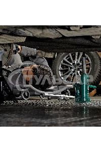 Домкрат гидравлический Сибртех бутылочный, 3т, 180-320мм, в пласт. кейсе