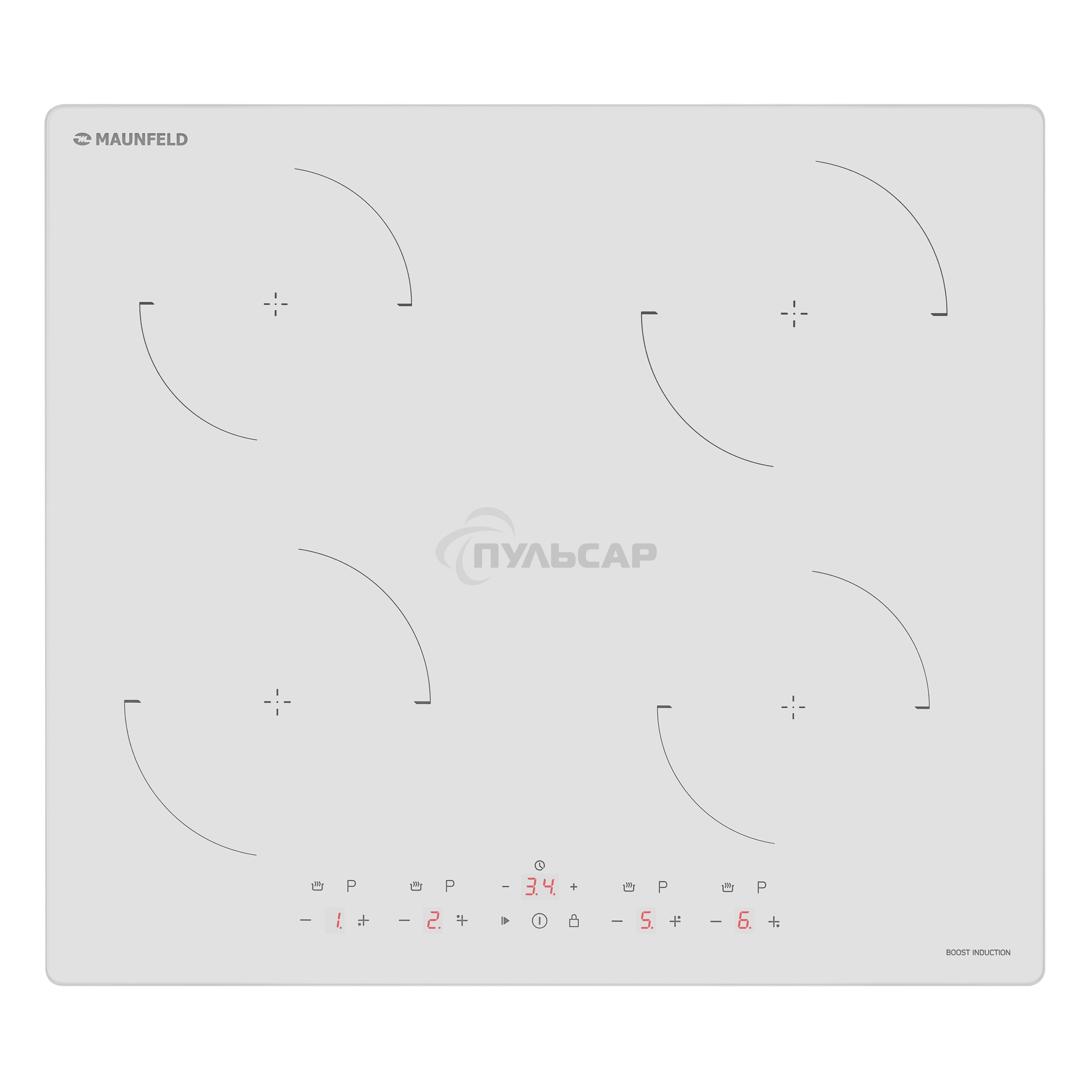 Индукционная варочная панель Maunfeld CVI604EXWH