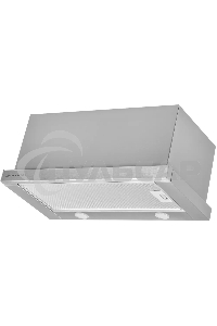 Встраиваемая вытяжка Kuppersberg SLIMTURBO 60 X, ширина 60 см, отвод/рециркуляция, 1500 м3/час, механическое управление, 3 скорости, освещение 2х2 Вт, металлические жироулавливающие фильтры, угольный фильтр KF-ES (опция), 63.4 дБ, обратный клапан, шхвхг:5