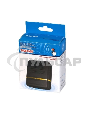 Звонок проводной Элегия соловей 220В 80-90дБА черный/золотистый Тритон ЭЗ-05