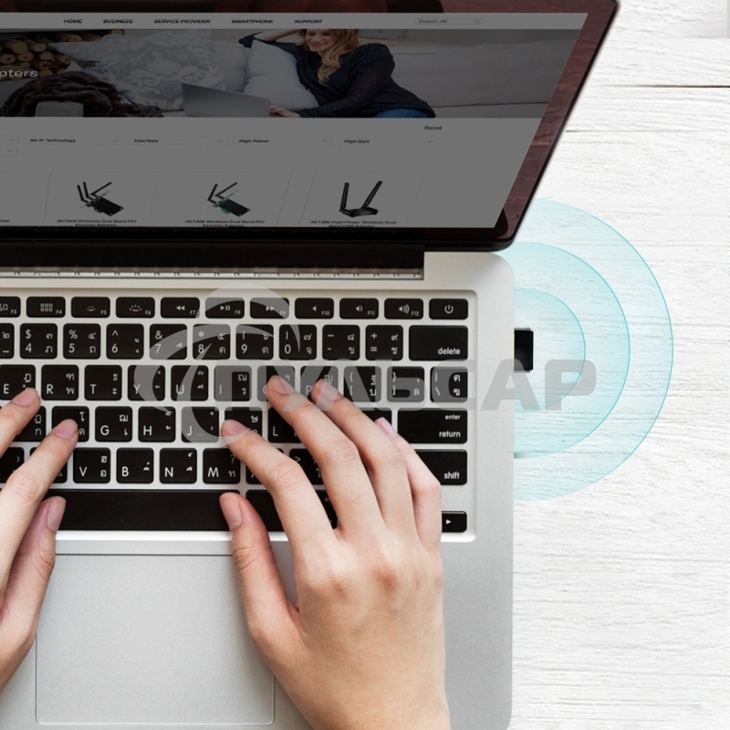 Адаптер TP-LINK Archer T2U NANO AC600 Nano Wi-Fi USB-адаптер