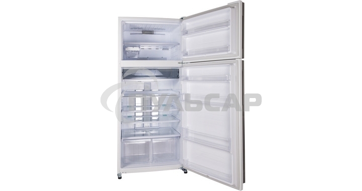 Холодильник Sharp SJ-XE59PMWH белый жемчуг двухкамерный 430/148 л морозилка сверху