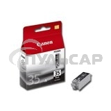 Картридж струйный Canon PGI-35Bk (1509B001) черный (9.30 мл, 200 стр.) для Canon PIXMA iP100, iP110