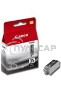 Картридж струйный Canon PGI-35Bk (1509B001) черный (9.30 мл, 200 стр.) для Canon PIXMA iP100, iP110
