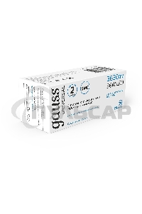 Светильник светодиодный Gauss IP65 1170*60*55мм 36Вт 2500lm 6500К линейн. мат. с возм. соед. в линию