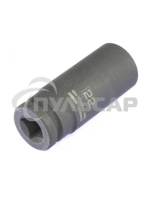 Головка ударная удлиненная шестигранная, 22 мм, 1/2