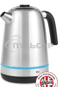 Чайник электрический BQ KT1725SW стальной/черный