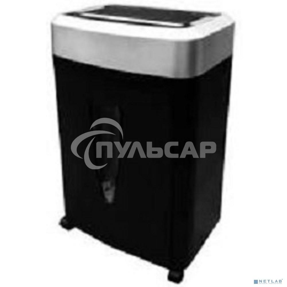 Шредер Office Kit S190 (2х2) черный (секр.P-7) фрагменты 7лист. 20лтр.