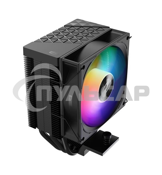 Кулер для процессора PCCooler R300 ARGB BK черный 92мм алюминий+медь 2200rpm 30db 4-pin 150W 133мм
