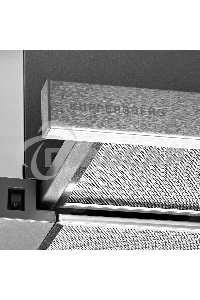 Встраиваемая вытяжка Kuppersberg SLIMTURBO 60 X, ширина 60 см, отвод/рециркуляция, 1500 м3/час, механическое управление, 3 скорости, освещение 2х2 Вт, металлические жироулавливающие фильтры, угольный фильтр KF-ES (опция), 63.4 дБ, обратный клапан, шхвхг:5