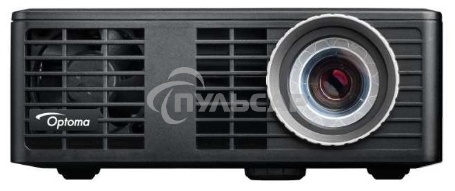Проектор Optoma ML750e (DLP, LED, WXGA 1280x800, 700Lm, 15000:1, HDMI, USB, MHL, MicroSD, 1x1W speaker, 3D Ready, led 20000hrs, черный, 0.38kg)