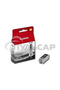 Картридж струйный Canon PGI-35Bk (1509B001) черный (9.30 мл, 200 стр.) для Canon PIXMA iP100, iP110