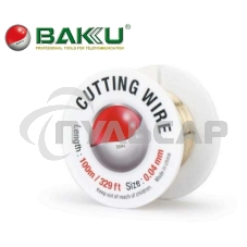 Леска (струна) для отделения защитных стекол Baku BK-100m 0,04мм