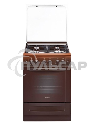 Плита газовая Gefest ПГ 6100-02 0003 коричневый, конфорок 4 шт, духовка 52 л, 60 см x 85 см x 60 см