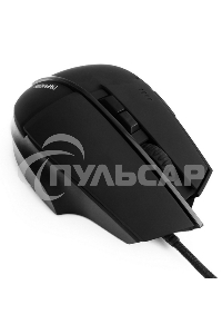 Мышь проводная Гарнизон GM-740G черный, 3200 dpi, USB, кнопки - 7