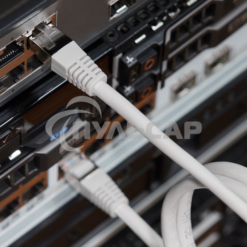 Пaтч-корд Rexant  F/UTP, категория 5e, RJ45-RJ45, экранированный, 24AWG, LSZH, серый, 1м