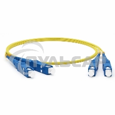 Патч-корд оптический соединительный (SM), 9/125 (OS2), SC/UPC-SC/UPC, (Duplex), LSZH, 2м Патч-корд оптический соединительный (SM), 9/125 (OS2), SC/UPC-SC/UPC, (Duplex), LSZH, 2м