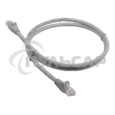 Патч-корд LANMASTER LSZH UTP кат.6, 1.5 м, серый