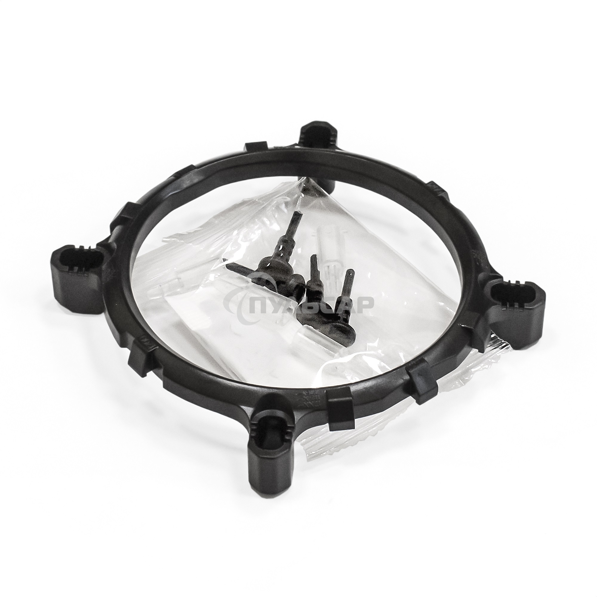 Кулер для процессора ExeGate Dark Magic EXX400V2-PWM.RGb серебристый, 120 мм, алюминий/медь, 2100 об/мин, 24 дБ, 4 pin, 140 Вт, 155 мм