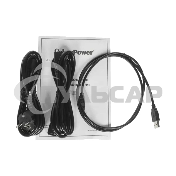 Источник бесперебойного питания CyberPower OLS1000E 1000VA/900W USB/RJ11/45/SNMP (4 IEC)