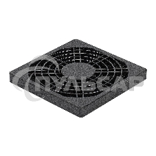 Решетка для вентилятора с фильтром 90х90 ExeGate EG-090PSFB (90x90 мм, пластиковая, квадратная, с пылевым фильтром, черная)